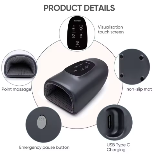 The Kinova Air-Pulse Hand Massager